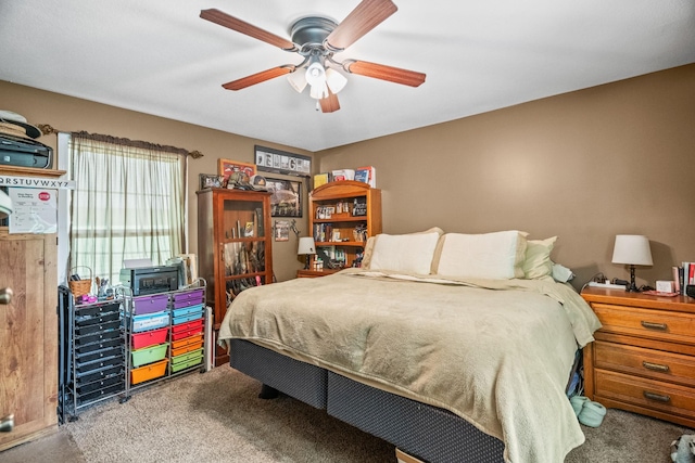 2751 Jarrell Ridge Rd, Clarksville, TN 37043 - bedroom with carpet floors and ceiling fan