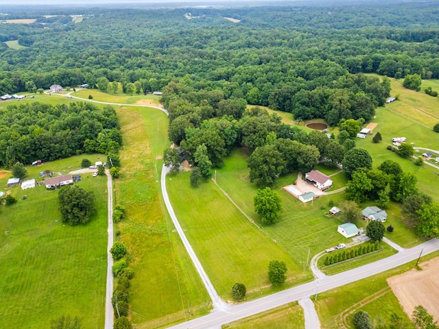 2751 Jarrell Ridge Rd, Clarksville, TN 37043 - overview of rural landscape with a forest