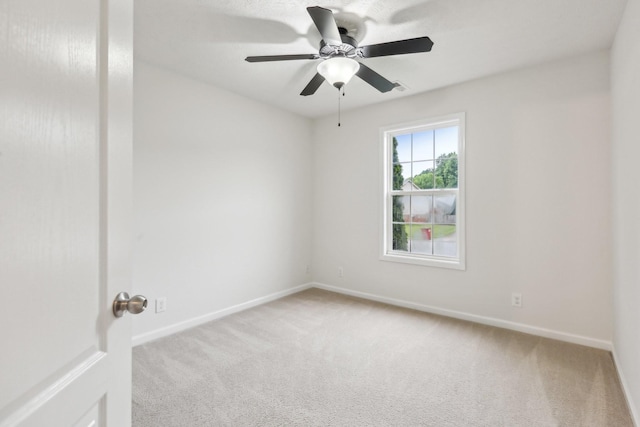 2889 Sharpie Dr, Clarksville, TN 37040 - empty room with carpet floors, baseboards, and ceiling fan