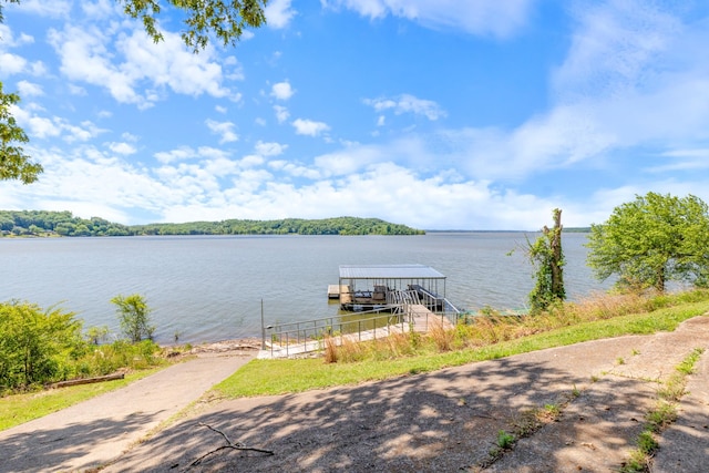 440 Bluff Point Ln, Waverly, TN 37185 - dock featuring a water view