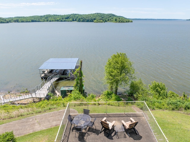 440 Bluff Point Ln, Waverly, TN 37185 - drone / aerial view of a large body of water