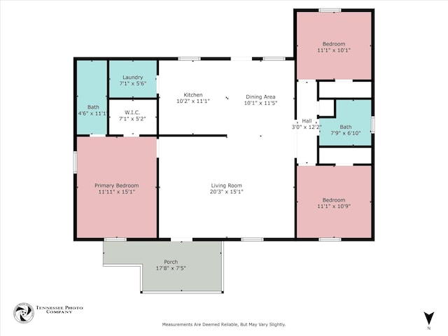 84 Del Toro Dr, Sparta, TN 38583 - property floor plan