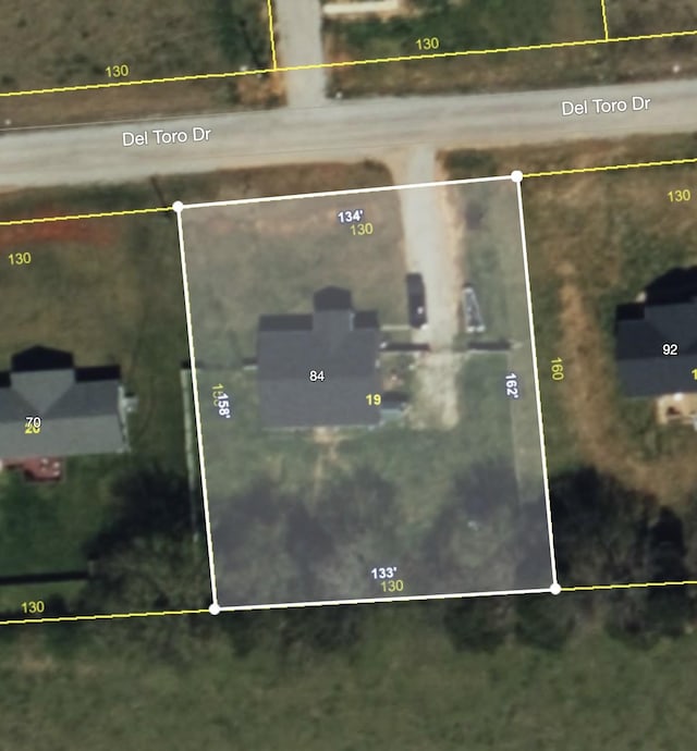 84 Del Toro Dr, Sparta, TN 38583 - aerial view of property's location