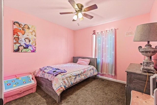 84 Del Toro Dr, Sparta, TN 38583 - carpeted bedroom featuring a ceiling fan