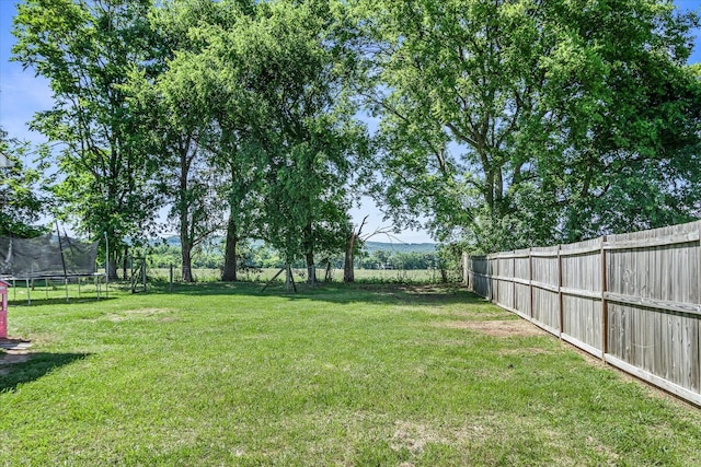 84 Del Toro Dr, Sparta, TN 38583 - view of yard with a trampoline