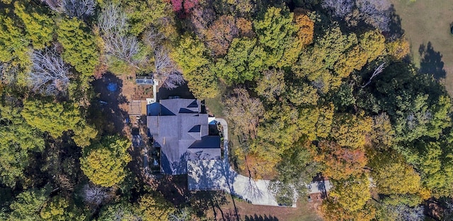 4480 Old Murfreesboro Rd W, Lebanon, TN 37090 - aerial view of property and surrounding area with a forest