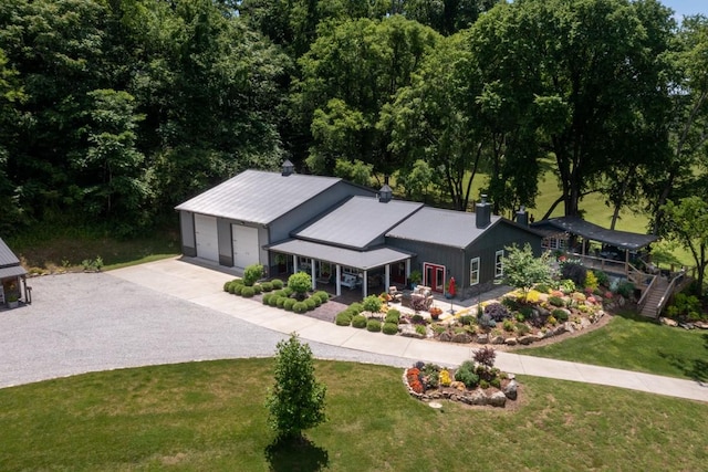 2878 Fly Rd, Santa Fe, TN 38482 - aerial view of property and surrounding area