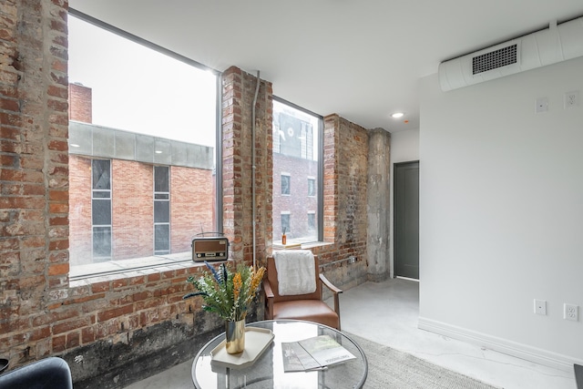 117 E 7th St Unit 302, Chattanooga, TN 37402 - interior space featuring finished concrete flooring and baseboards