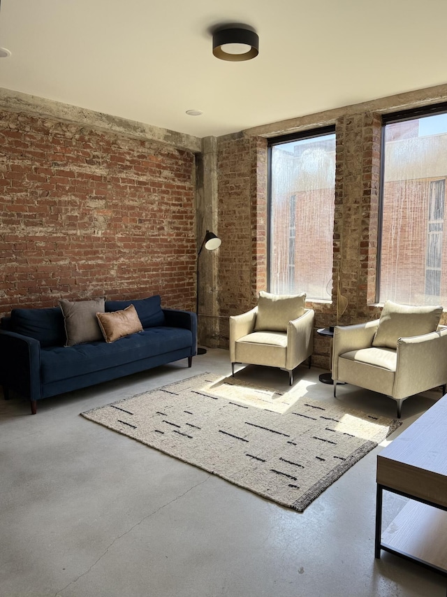 117 E 7th St Unit 206, Chattanooga, TN 37402 - common area with brick wall