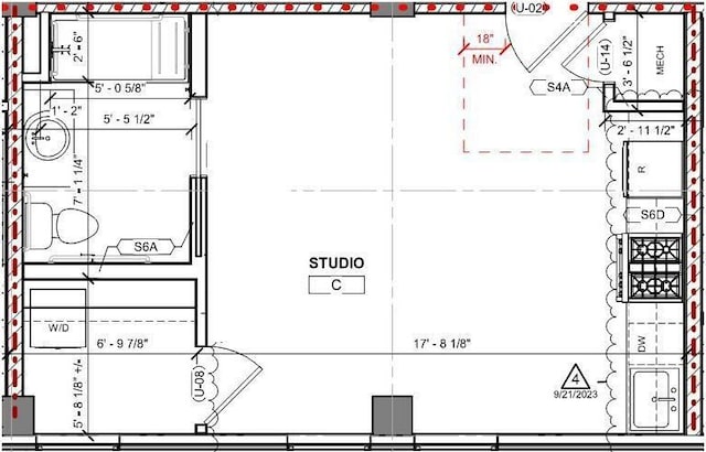 117 E 7th St Unit 707, Chattanooga, TN 37402 - property floor plan