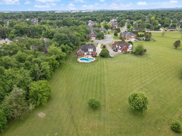 502 Tarver Ct, Smyrna, TN 37167 - aerial view of a pool area