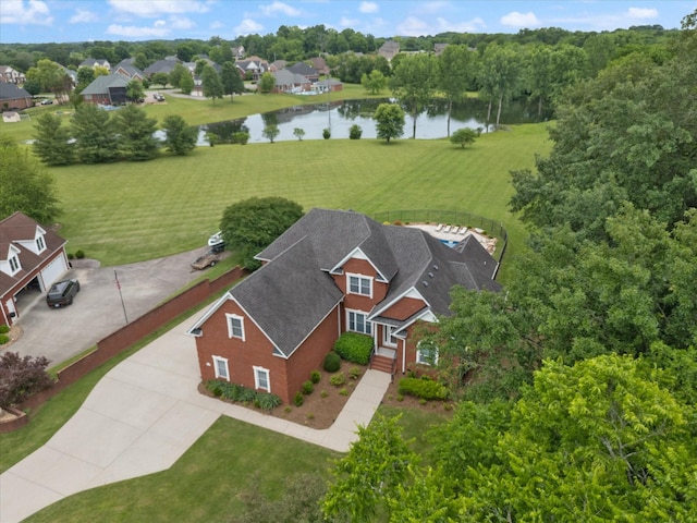502 Tarver Ct, Smyrna, TN 37167 - view from above of property featuring a nearby body of water