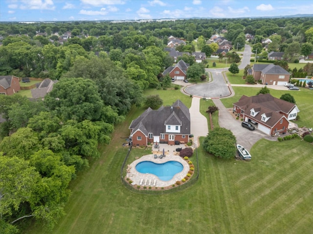 502 Tarver Ct, Smyrna, TN 37167 - aerial view of a pool