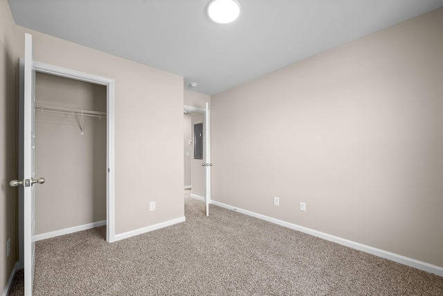 102 Colson Rd, Dover, TN 37058 - unfurnished bedroom with carpet, baseboards, and a closet