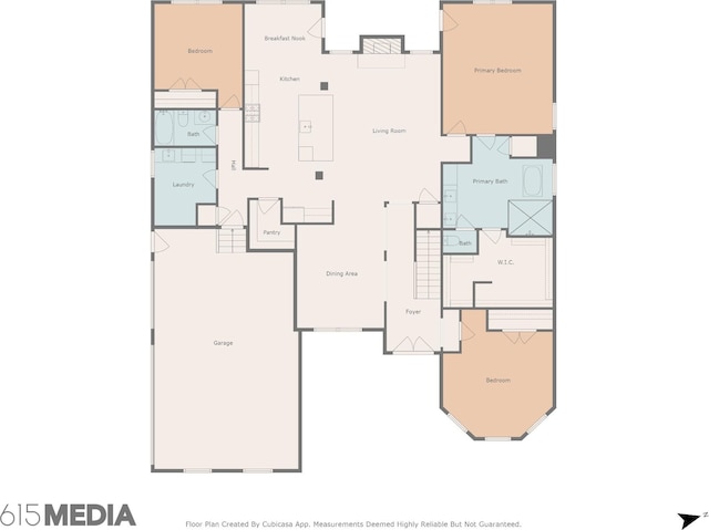 3317 Clovercroft Dr, Murfreesboro, TN 37130 - home floor plan