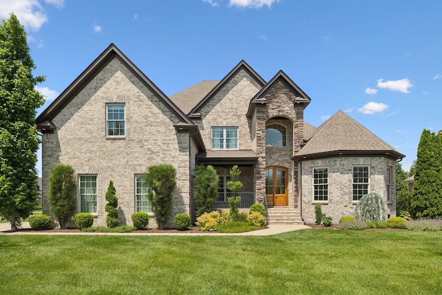 3317 Clovercroft Dr, Murfreesboro, TN 37130 - view of front facade featuring a front yard and brick siding
