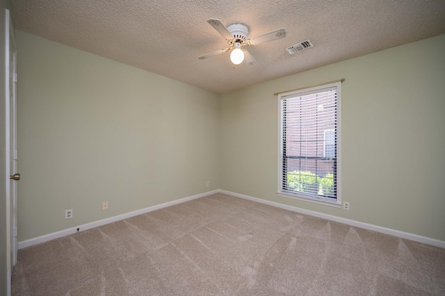 936 E Northfield Blvd, Murfreesboro, TN 37130 - carpeted empty room with ceiling fan, a textured ceiling, and baseboards