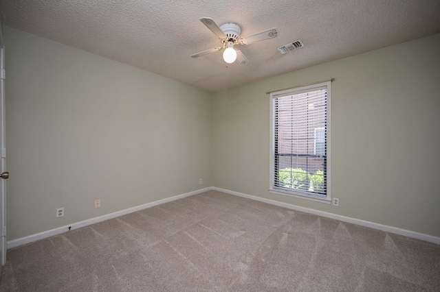936 E Northfield Blvd, Murfreesboro, TN 37130 - carpeted empty room with a ceiling fan, a textured ceiling, and baseboards