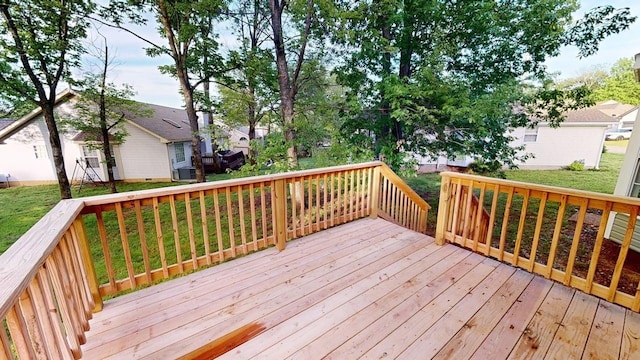 3012 Owendale Dr, Antioch, TN 37013 - wooden deck featuring a yard