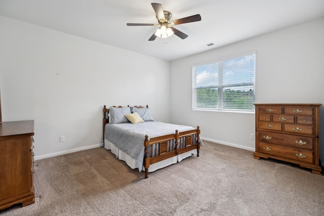 778 Prominence Rd, Columbia, TN 38401 - carpeted bedroom with baseboards and a ceiling fan