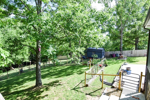 421 Marlin Ln, Westmoreland, TN 37186 - view of yard featuring view of wooded area