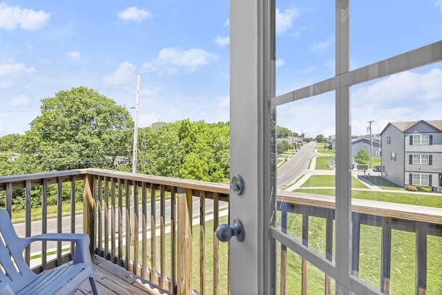 305 Jerry Butler Dr, La Vergne, TN 37086 - view of wooden terrace