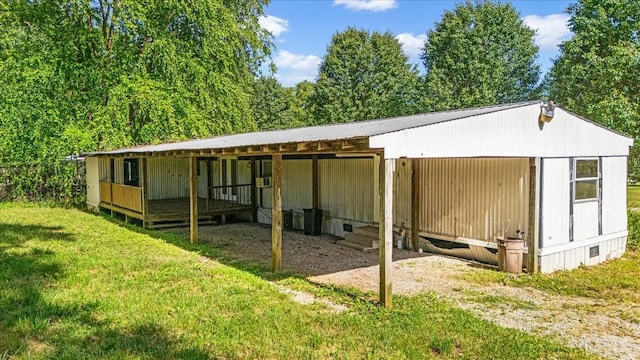 0 Ez Ln, Manchester, TN 37355 - view of outdoor structure featuring a carport