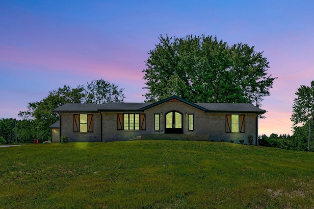 120 E Boiling Springs Rd E, Portland, TN 37148 - ranch-style house with a yard and brick siding
