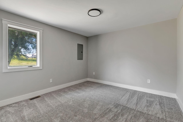 120 E Boiling Springs Rd E, Portland, TN 37148 - empty room featuring electric panel, carpet floors, and baseboards