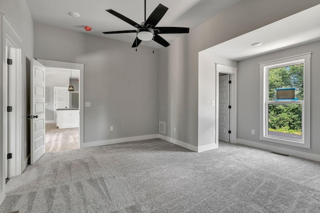 120 E Boiling Springs Rd E, Portland, TN 37148 - carpeted spare room featuring a ceiling fan and baseboards