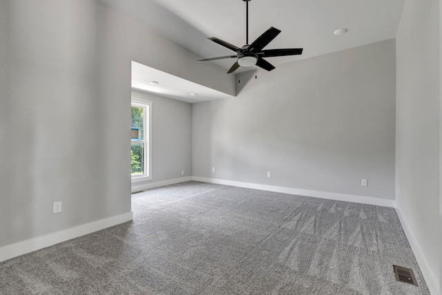 120 E Boiling Springs Rd E, Portland, TN 37148 - empty room with carpet flooring, baseboards, and ceiling fan