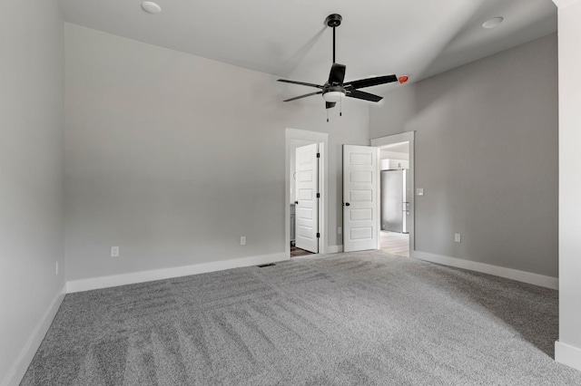 120 E Boiling Springs Rd E, Portland, TN 37148 - unfurnished bedroom featuring carpet flooring, baseboards, and a ceiling fan
