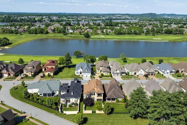 891 Fairington Pvt Way, Gallatin, TN 37066 - aerial view of residential area featuring a large body of water