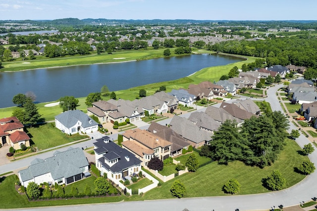 891 Fairington Pvt Way, Gallatin, TN 37066 - aerial perspective of suburban area featuring a large body of water