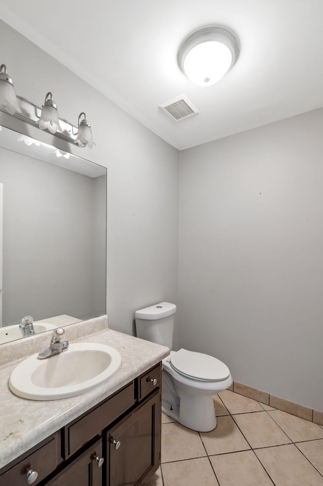 1012 Blue Ridge Pkwy, Goodlettsville, TN 37072 - bathroom featuring toilet, vanity, and tile patterned floors