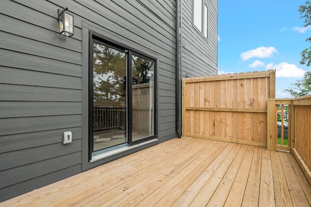 6104 Cowden Ave Unit A, Nashville, TN 37209 - view of wooden deck