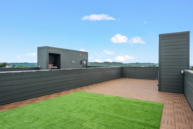 6104 Cowden Ave Unit A, Nashville, TN 37209 - view of yard featuring a mountain view