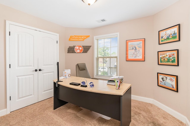 1026 Grace Meade, Ashland City, TN 37015 - home office with light carpet and baseboards