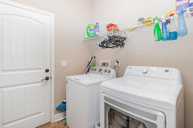 1026 Grace Meade, Ashland City, TN 37015 - washroom with independent washer and dryer
