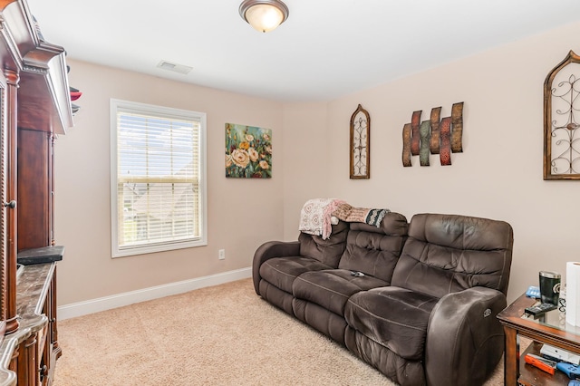 1026 Grace Meade, Ashland City, TN 37015 - carpeted living area featuring baseboards