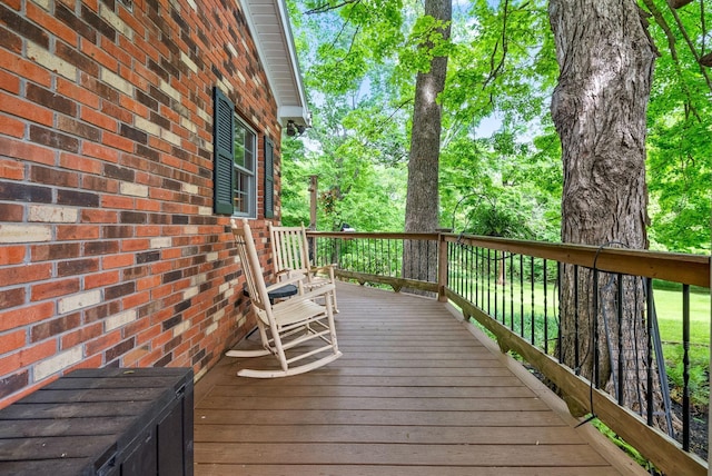 1711 Lovers Ln, Hopkinsville, KY 42240 - view of deck