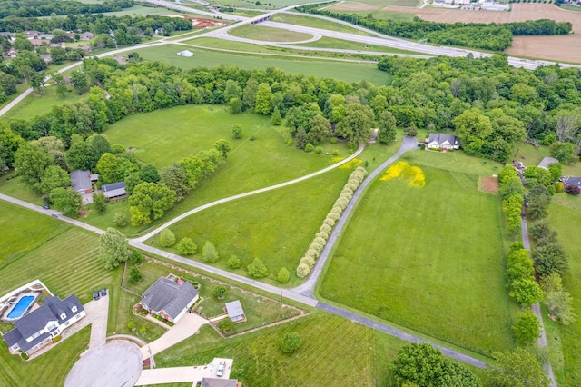 1711 Lovers Ln, Hopkinsville, KY 42240 - aerial view of sparsely populated area featuring a tree filled landscape