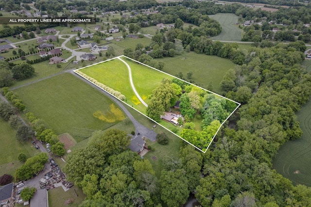 1711 Lovers Ln, Hopkinsville, KY 42240 - view of property location featuring property parcel outlined