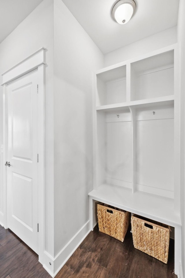 1151 Cotillion Dr, Murfreesboro, TN 37128 - mudroom with dark wood-style floors and baseboards
