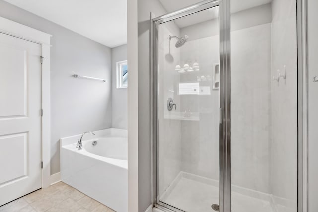 1151 Cotillion Dr, Murfreesboro, TN 37128 - bathroom featuring a bath and a shower stall
