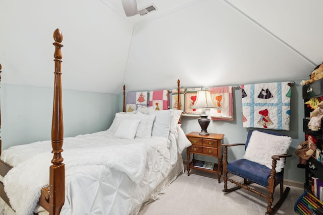 314 W 6th St Unit 7, Columbia, TN 38401 - carpeted bedroom featuring lofted ceiling