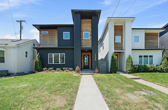 713B 32nd Ave N, Nashville, TN 37209 - contemporary house with a front yard