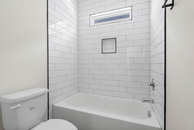 713B 32nd Ave N, Nashville, TN 37209 - full bathroom featuring toilet and bathing tub / shower combination