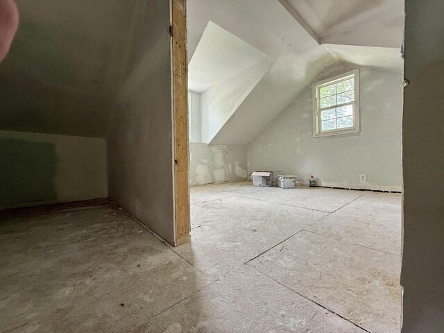 10261/2 Bridge St, Columbia, TN 38401 - additional living space featuring lofted ceiling