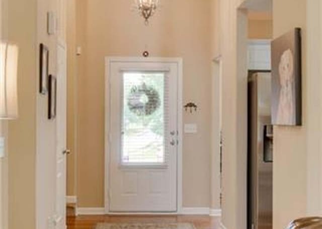 1602 Zurich Dr, Spring Hill, TN 37174 - foyer entrance featuring baseboards
